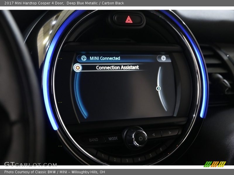 Deep Blue Metallic / Carbon Black 2017 Mini Hardtop Cooper 4 Door
