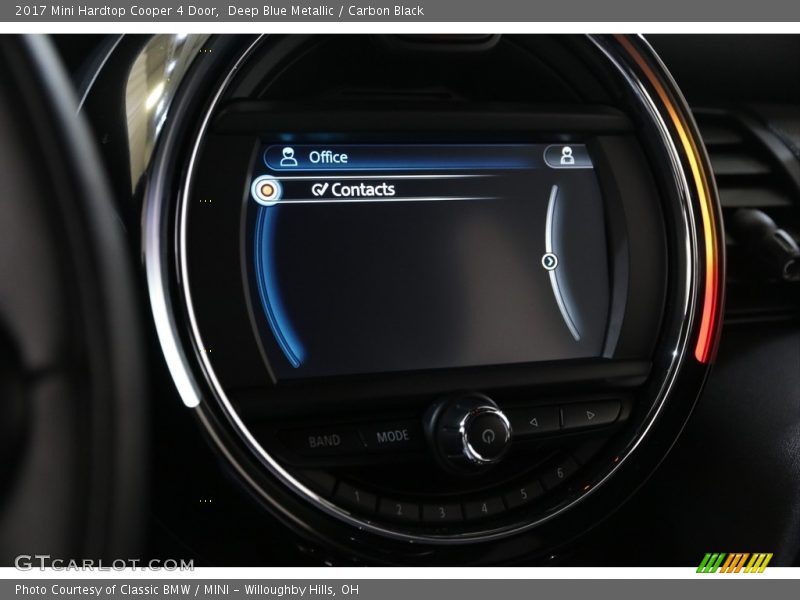 Deep Blue Metallic / Carbon Black 2017 Mini Hardtop Cooper 4 Door