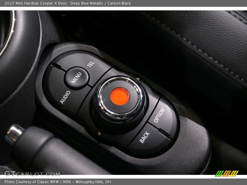Deep Blue Metallic / Carbon Black 2017 Mini Hardtop Cooper 4 Door
