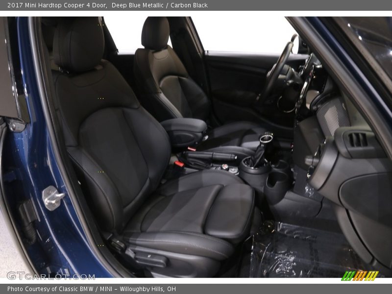 Deep Blue Metallic / Carbon Black 2017 Mini Hardtop Cooper 4 Door