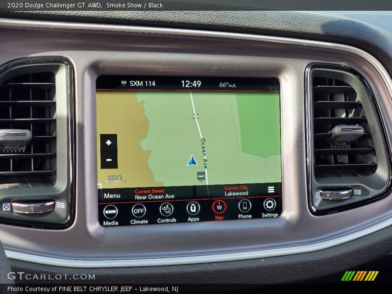 Navigation of 2020 Challenger GT AWD
