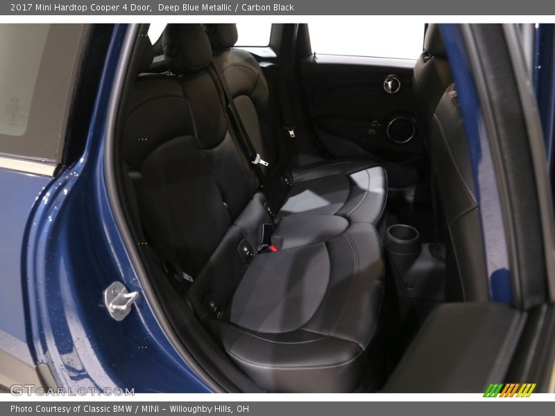 Deep Blue Metallic / Carbon Black 2017 Mini Hardtop Cooper 4 Door