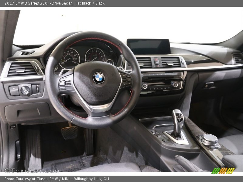 Jet Black / Black 2017 BMW 3 Series 330i xDrive Sedan