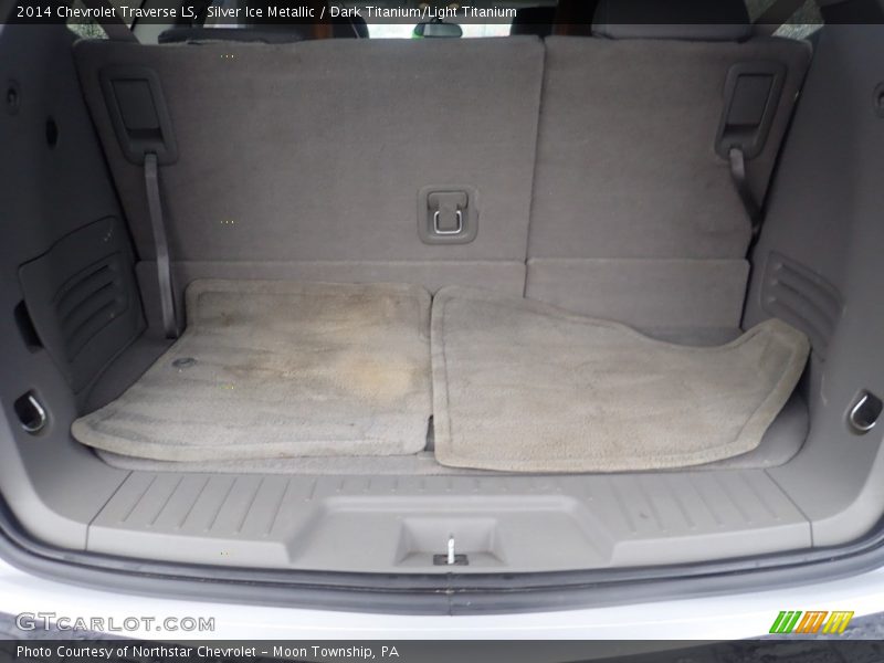 Silver Ice Metallic / Dark Titanium/Light Titanium 2014 Chevrolet Traverse LS