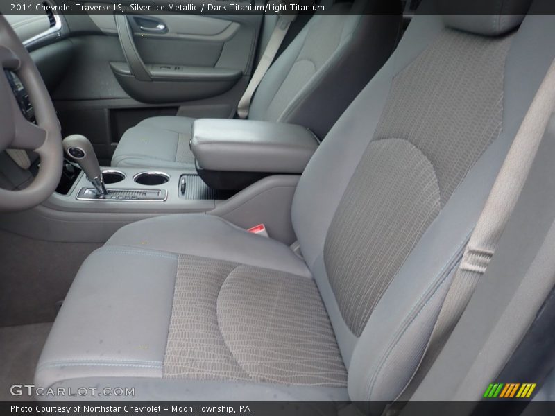 Silver Ice Metallic / Dark Titanium/Light Titanium 2014 Chevrolet Traverse LS