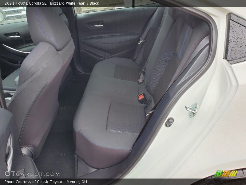 Rear Seat of 2021 Corolla SE