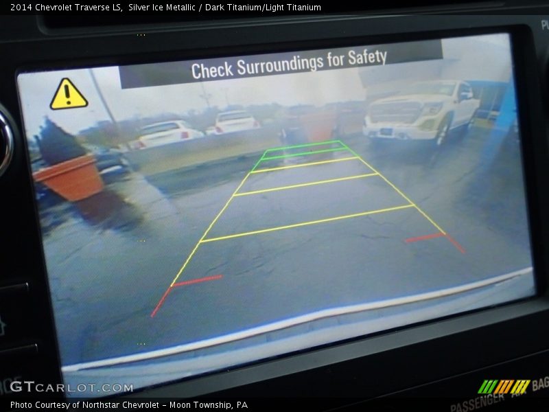 Silver Ice Metallic / Dark Titanium/Light Titanium 2014 Chevrolet Traverse LS