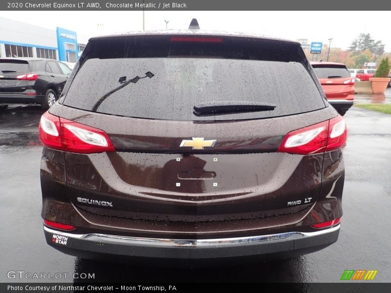 Chocolate Metallic / Jet Black 2020 Chevrolet Equinox LT AWD