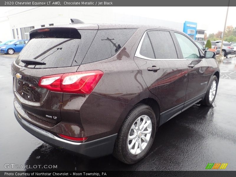 Chocolate Metallic / Jet Black 2020 Chevrolet Equinox LT AWD
