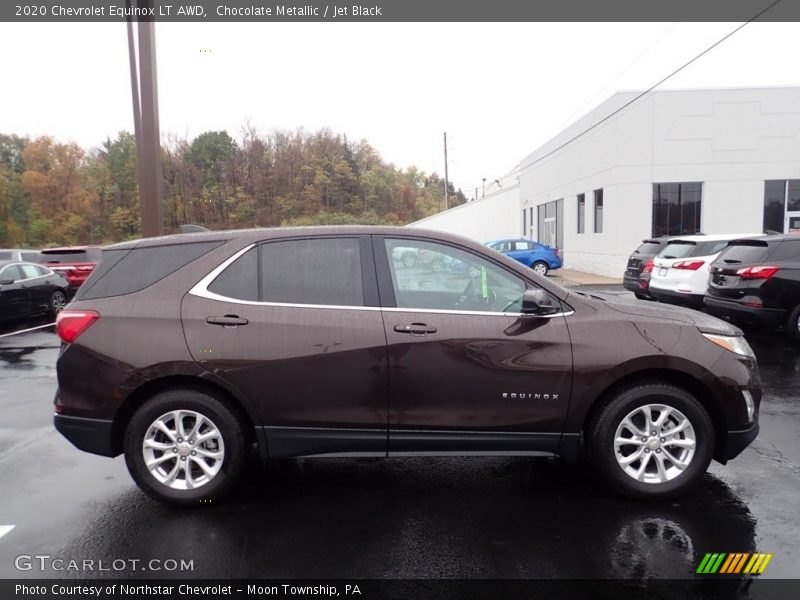 Chocolate Metallic / Jet Black 2020 Chevrolet Equinox LT AWD