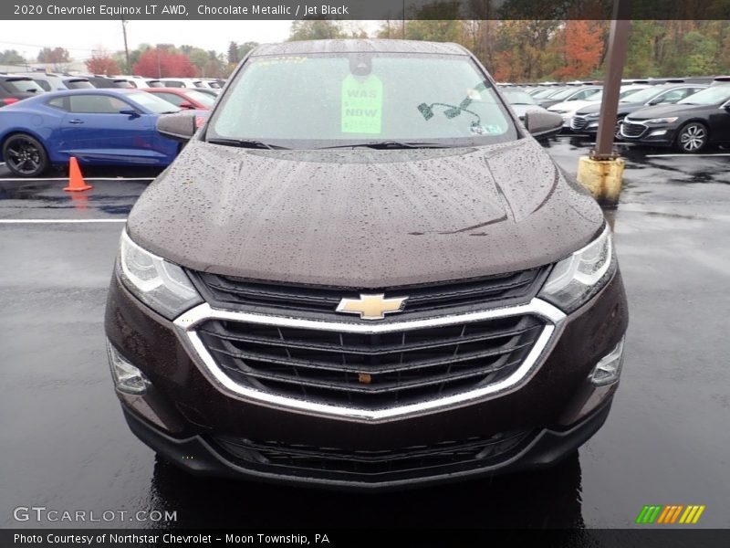 Chocolate Metallic / Jet Black 2020 Chevrolet Equinox LT AWD