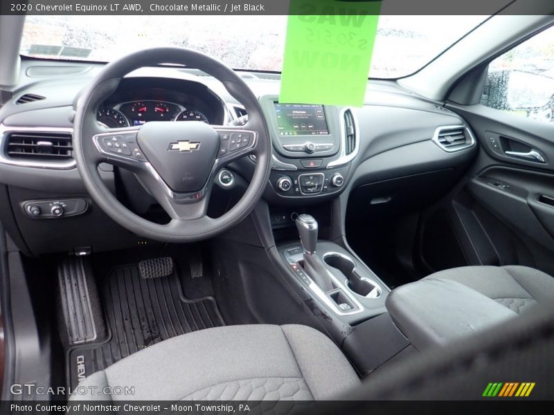 Chocolate Metallic / Jet Black 2020 Chevrolet Equinox LT AWD