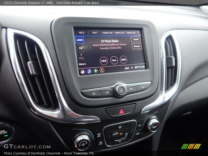 Chocolate Metallic / Jet Black 2020 Chevrolet Equinox LT AWD