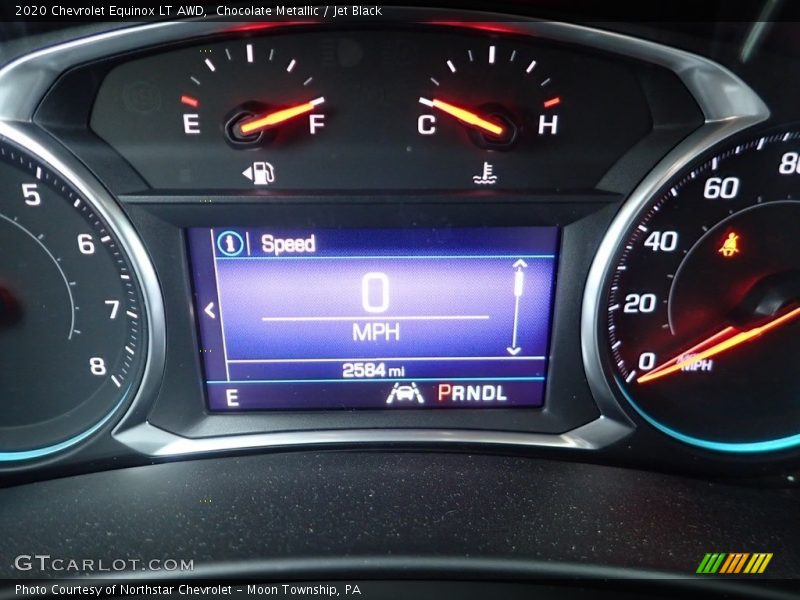 Chocolate Metallic / Jet Black 2020 Chevrolet Equinox LT AWD