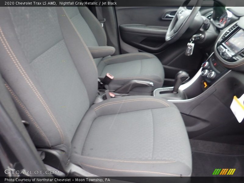 Nightfall Gray Metallic / Jet Black 2020 Chevrolet Trax LS AWD