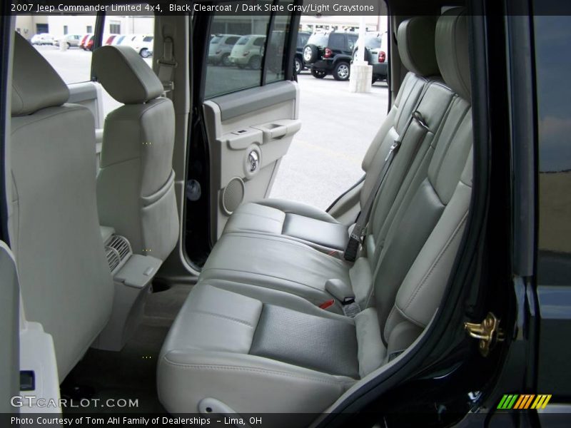 Black Clearcoat / Dark Slate Gray/Light Graystone 2007 Jeep Commander Limited 4x4