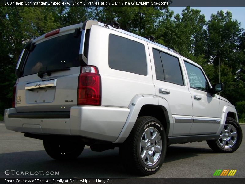 Bright Silver Metallic / Dark Slate Gray/Light Graystone 2007 Jeep Commander Limited 4x4