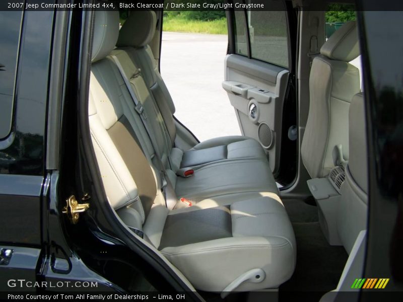 Black Clearcoat / Dark Slate Gray/Light Graystone 2007 Jeep Commander Limited 4x4