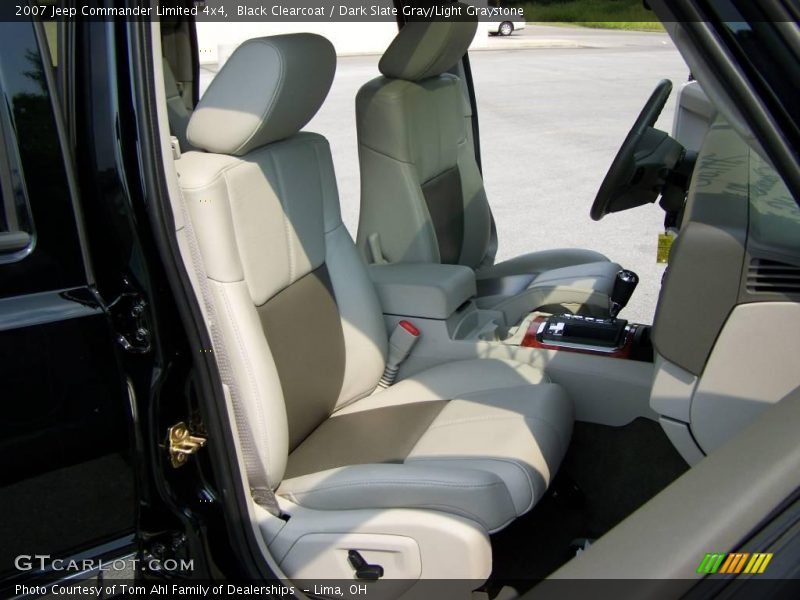 Black Clearcoat / Dark Slate Gray/Light Graystone 2007 Jeep Commander Limited 4x4