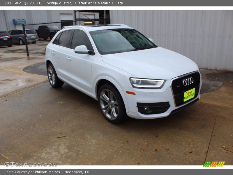 Glacier White Metallic / Black 2015 Audi Q3 2.0 TFSI Prestige quattro