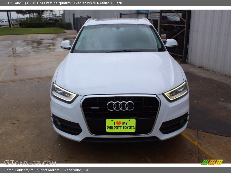 Glacier White Metallic / Black 2015 Audi Q3 2.0 TFSI Prestige quattro