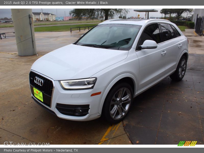Glacier White Metallic / Black 2015 Audi Q3 2.0 TFSI Prestige quattro
