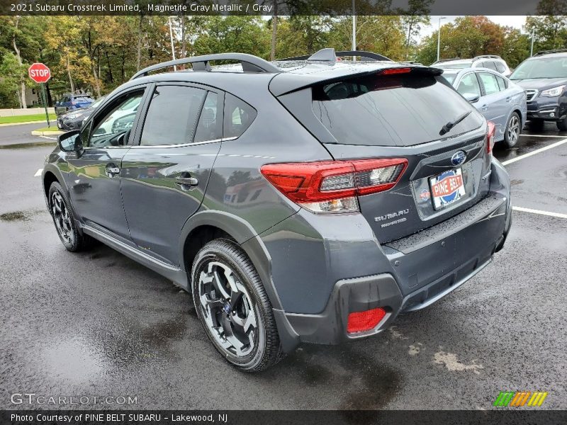 Magnetite Gray Metallic / Gray 2021 Subaru Crosstrek Limited