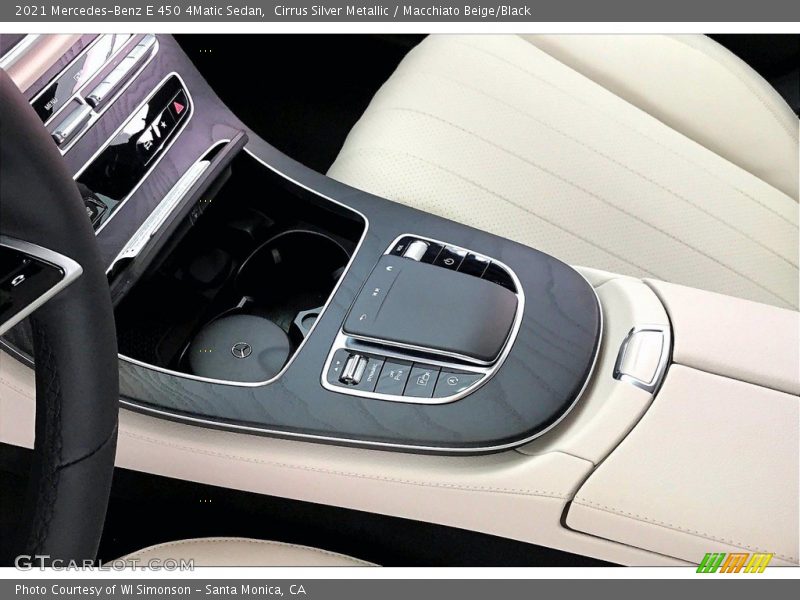 Controls of 2021 E 450 4Matic Sedan