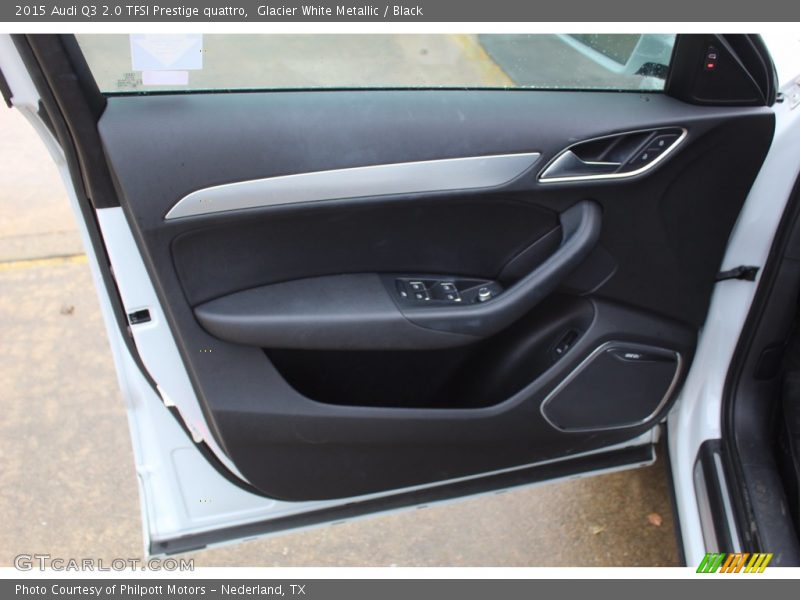 Glacier White Metallic / Black 2015 Audi Q3 2.0 TFSI Prestige quattro