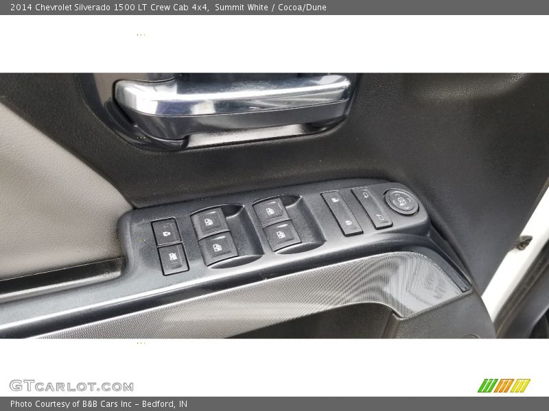Summit White / Cocoa/Dune 2014 Chevrolet Silverado 1500 LT Crew Cab 4x4