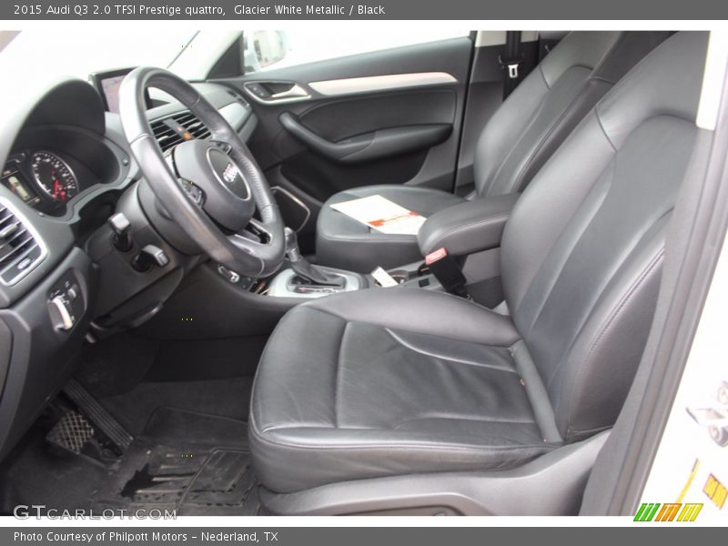 Glacier White Metallic / Black 2015 Audi Q3 2.0 TFSI Prestige quattro