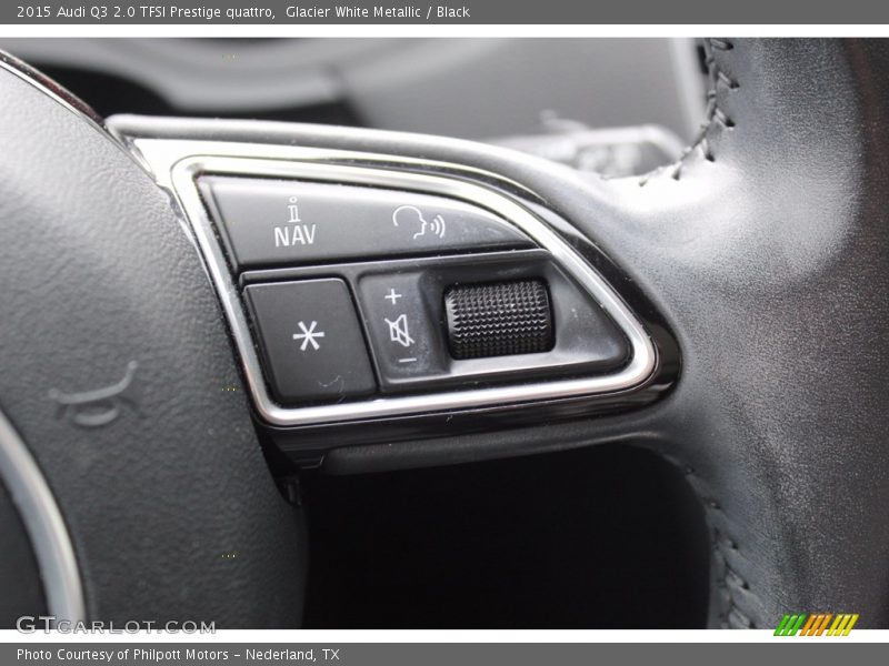 Glacier White Metallic / Black 2015 Audi Q3 2.0 TFSI Prestige quattro