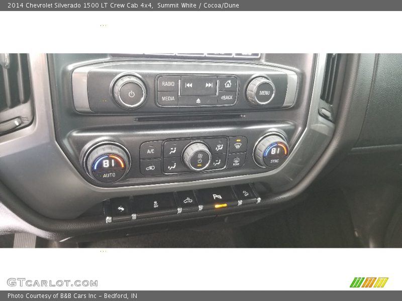 Summit White / Cocoa/Dune 2014 Chevrolet Silverado 1500 LT Crew Cab 4x4