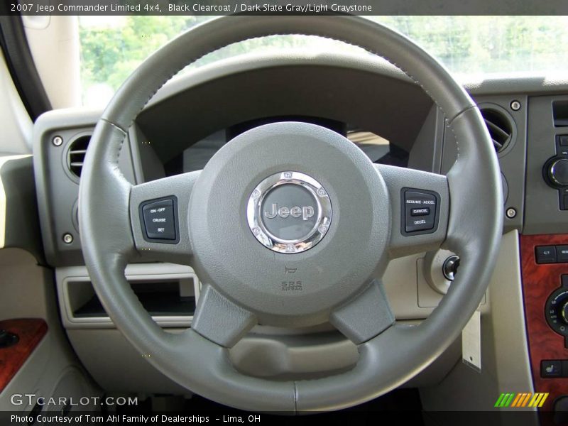 Black Clearcoat / Dark Slate Gray/Light Graystone 2007 Jeep Commander Limited 4x4