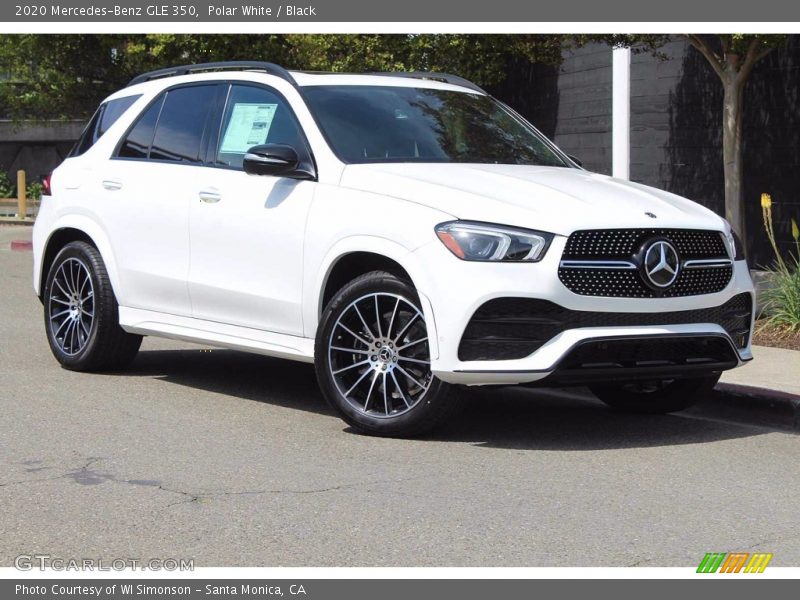 Polar White / Black 2020 Mercedes-Benz GLE 350