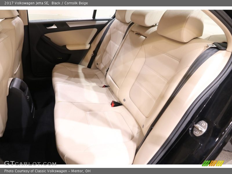 Black / Cornsilk Beige 2017 Volkswagen Jetta SE