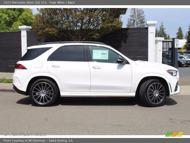 Polar White / Black 2020 Mercedes-Benz GLE 350