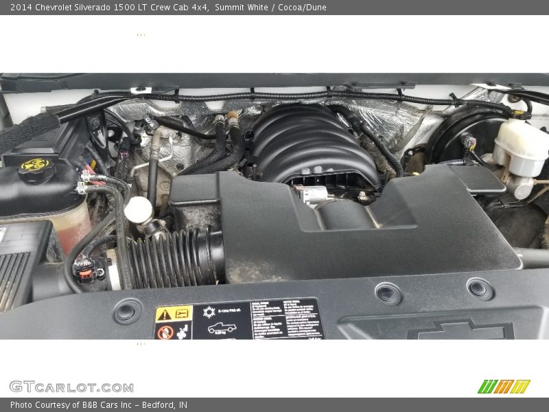 Summit White / Cocoa/Dune 2014 Chevrolet Silverado 1500 LT Crew Cab 4x4