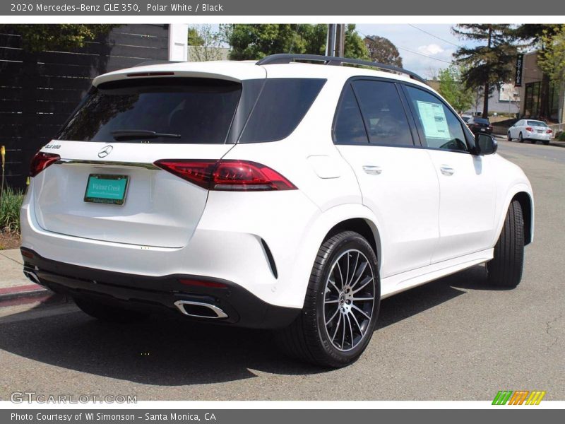 Polar White / Black 2020 Mercedes-Benz GLE 350