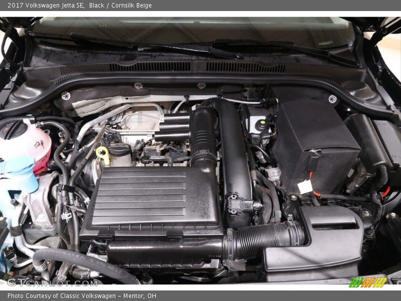 Black / Cornsilk Beige 2017 Volkswagen Jetta SE