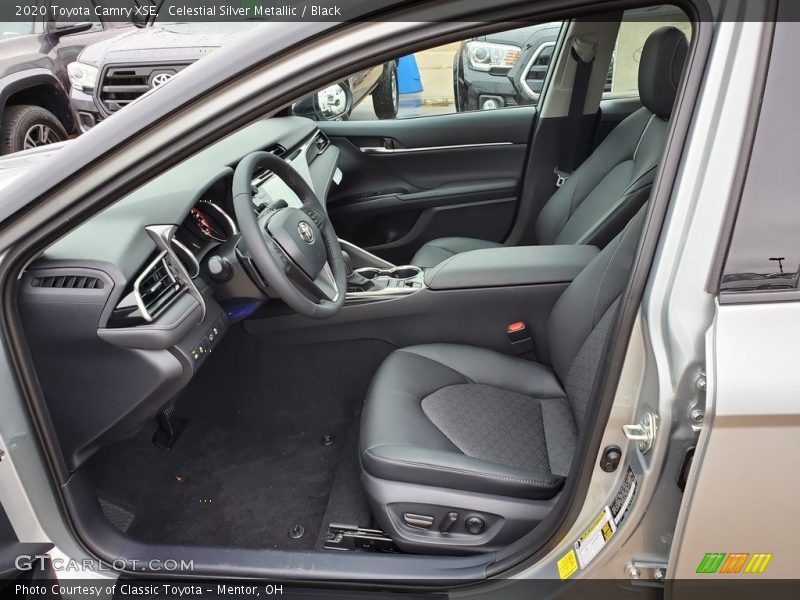 Front Seat of 2020 Camry XSE
