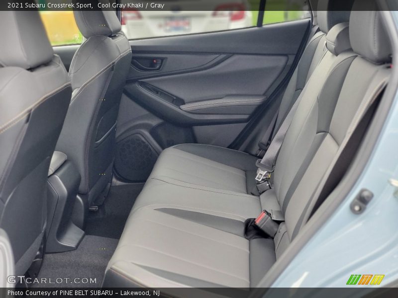 Rear Seat of 2021 Crosstrek Sport