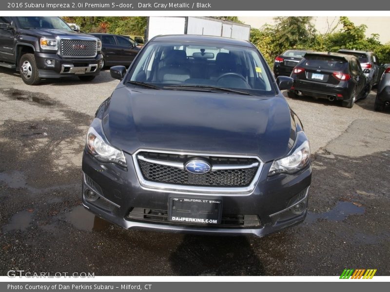 Dark Gray Metallic / Black 2016 Subaru Impreza 2.0i Premium 5-door