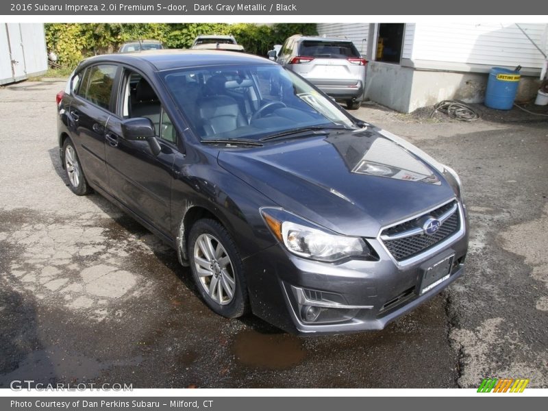 Dark Gray Metallic / Black 2016 Subaru Impreza 2.0i Premium 5-door