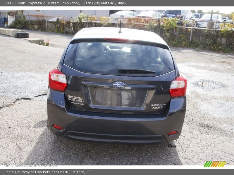 Dark Gray Metallic / Black 2016 Subaru Impreza 2.0i Premium 5-door