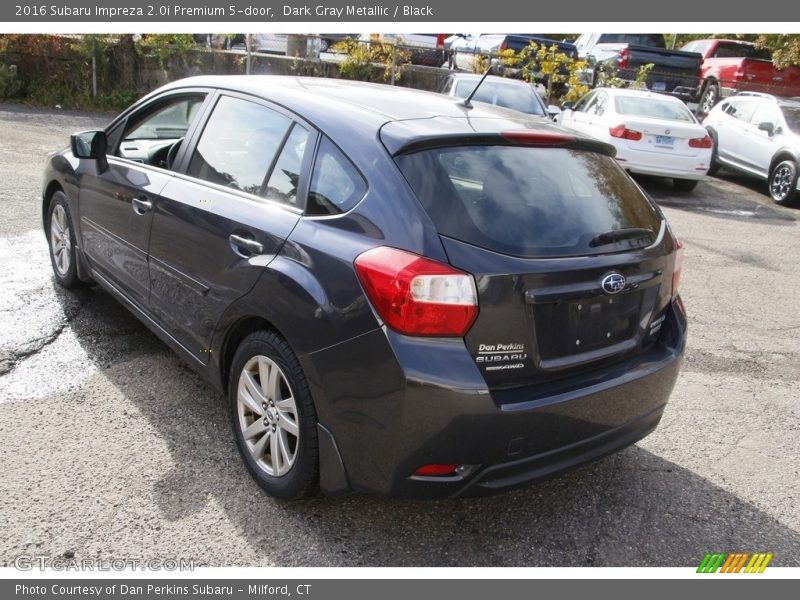 Dark Gray Metallic / Black 2016 Subaru Impreza 2.0i Premium 5-door