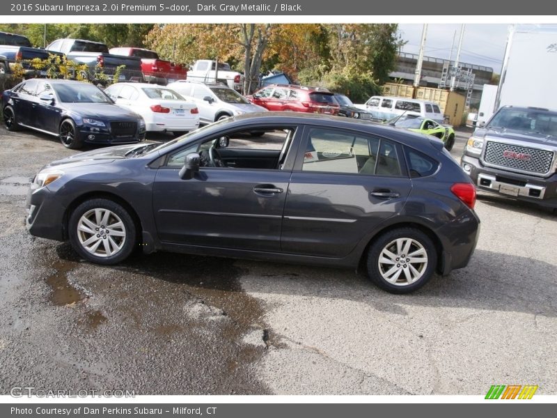 Dark Gray Metallic / Black 2016 Subaru Impreza 2.0i Premium 5-door