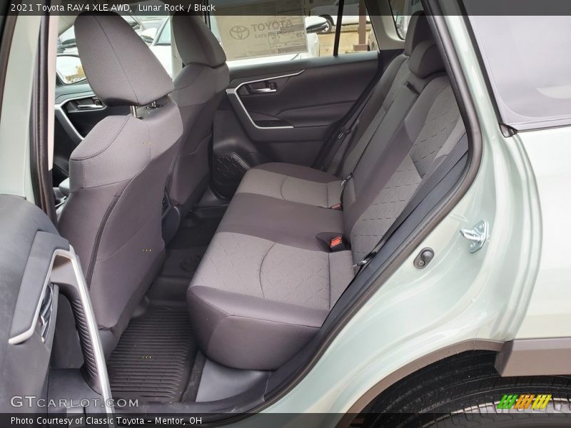 Lunar Rock / Black 2021 Toyota RAV4 XLE AWD