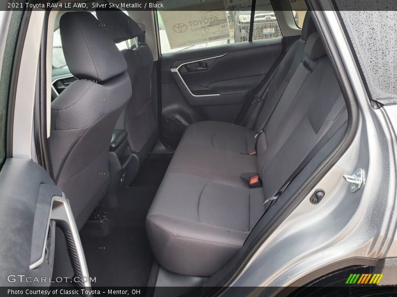Silver Sky Metallic / Black 2021 Toyota RAV4 LE AWD