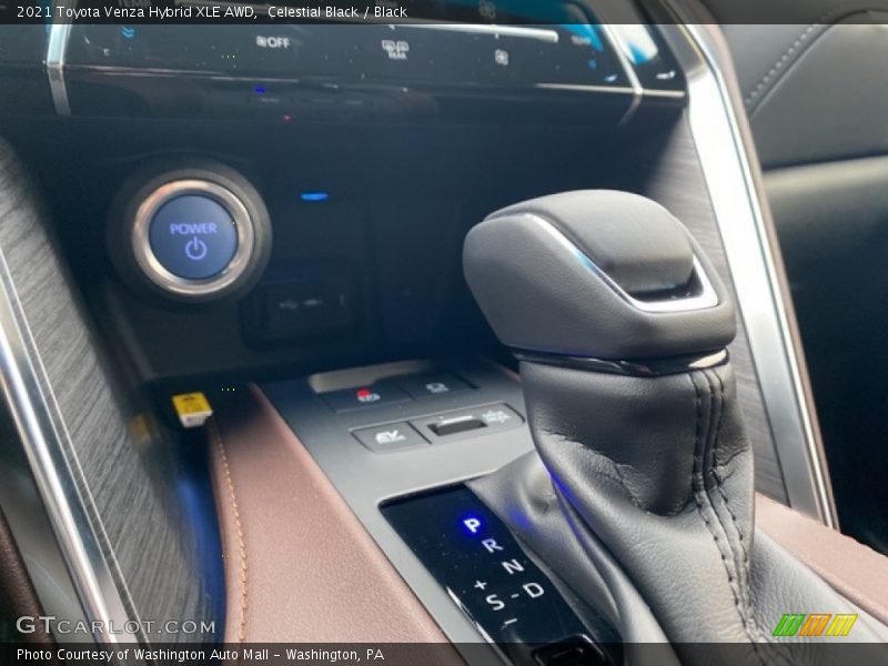 Celestial Black / Black 2021 Toyota Venza Hybrid XLE AWD